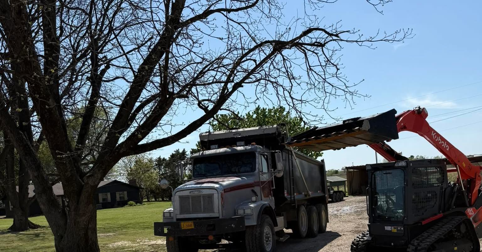 excavation equipment on jobsite
