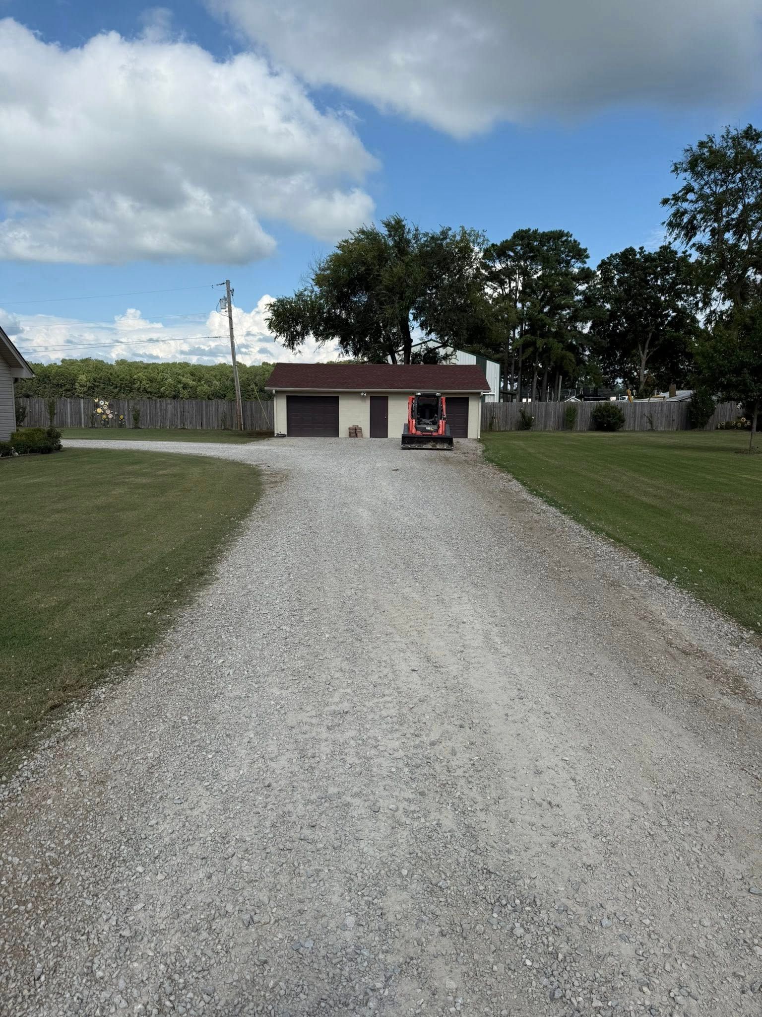 driveway gravel delivery