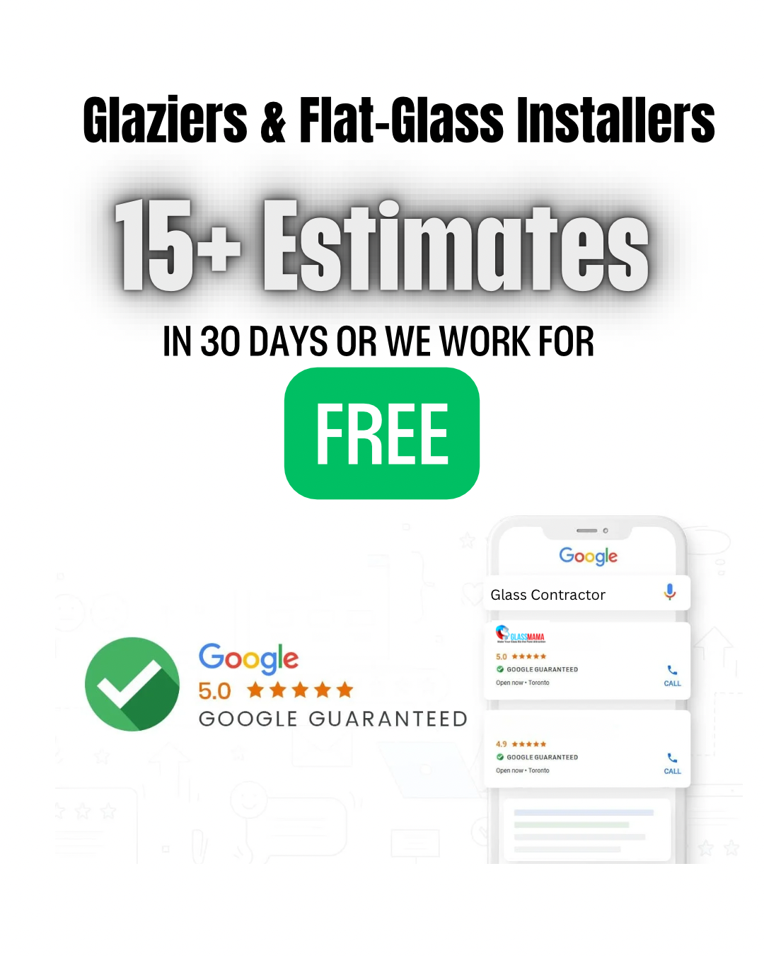 Google Local Service Ads For Glaziers