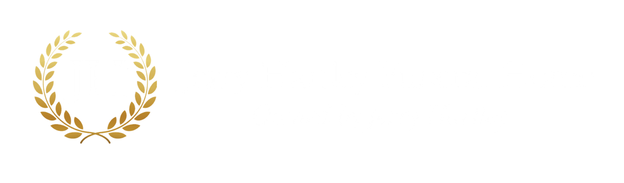 A gold laurel wreath on a white background.