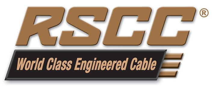 A logo for rscc world class engineered cable