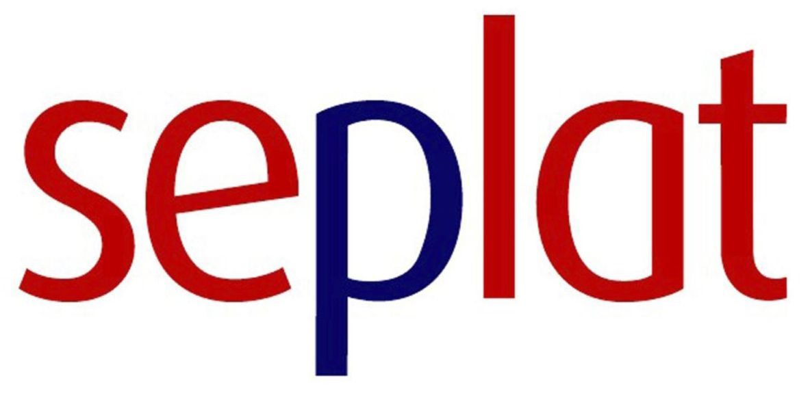 The word seplat is written in red and blue on a white background.