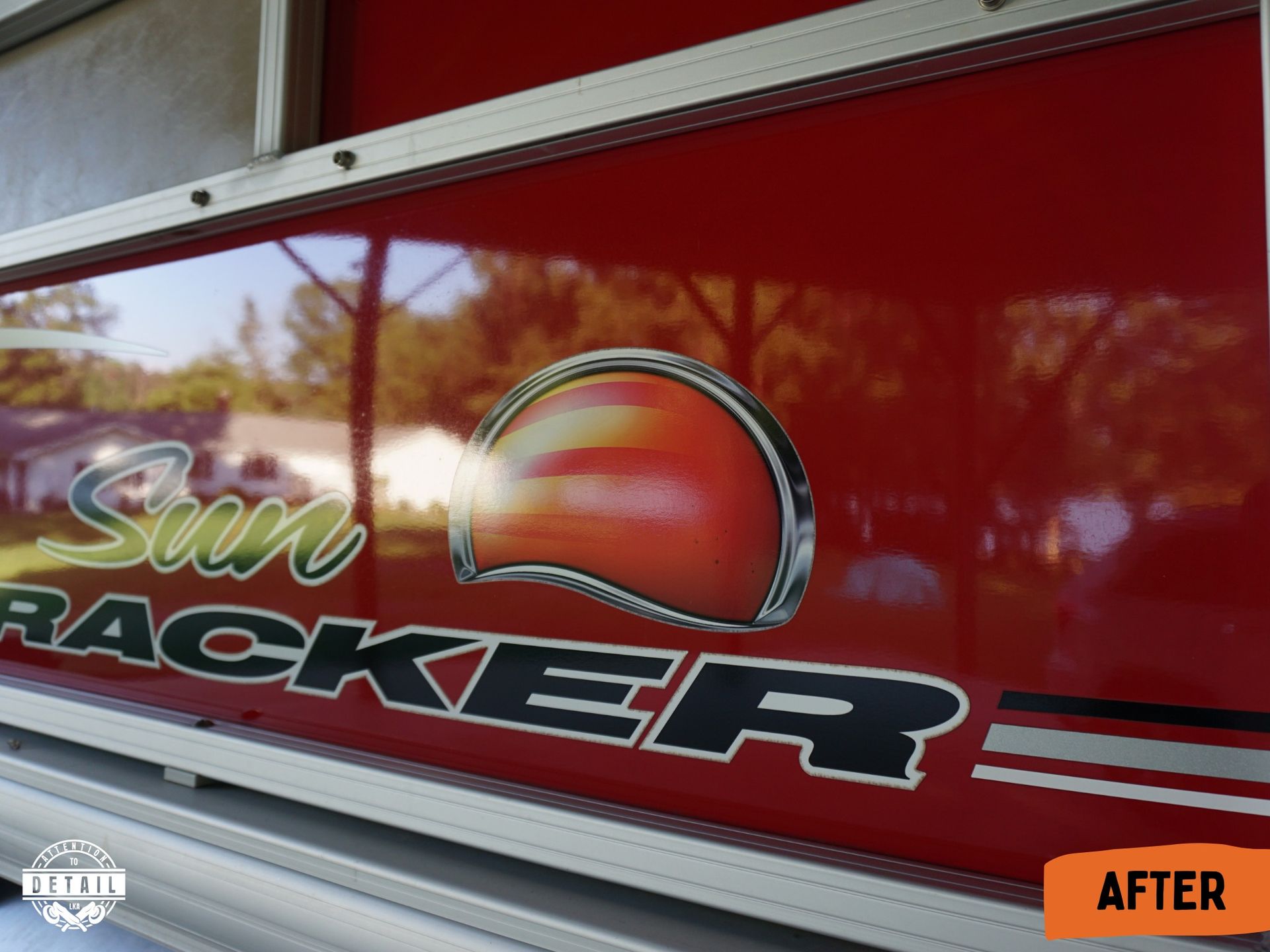 red boat siding detailed