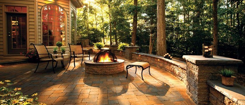 Residential Hardscape Outdoor Kitchen Pavers