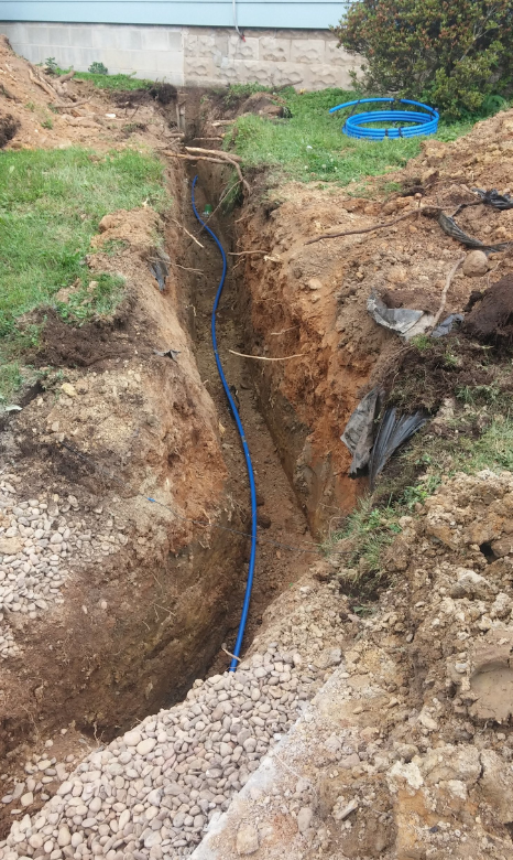 DVUC residential primary wire installation