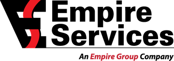 The logo for empire services an empire group company