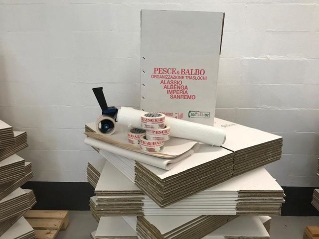 Materiali per imballaggio