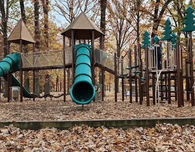 Kids can hop aboard and ride the train at Jacee Park, play baseball, or have a fun picnic in this vibrant local spot.