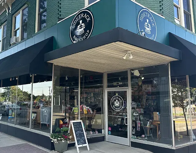 Get lost in stories at Sidetrack Bookstore, Royal Oak’s cozy corner for curious minds. near our service area