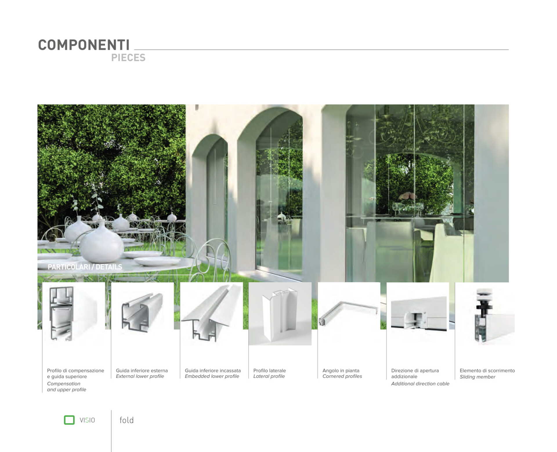 Illustrazione di una vetrata