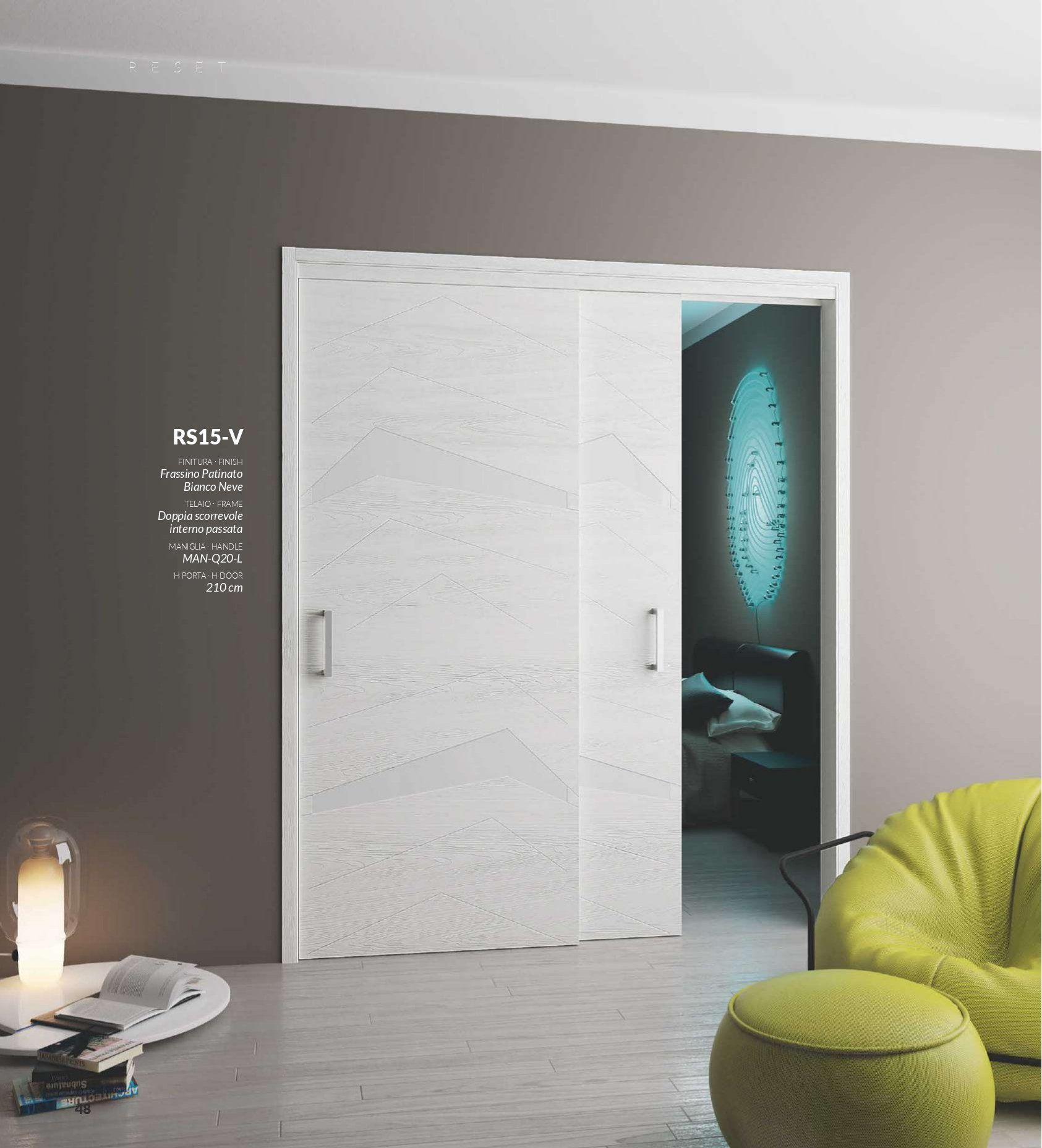 Porta bianca da interni