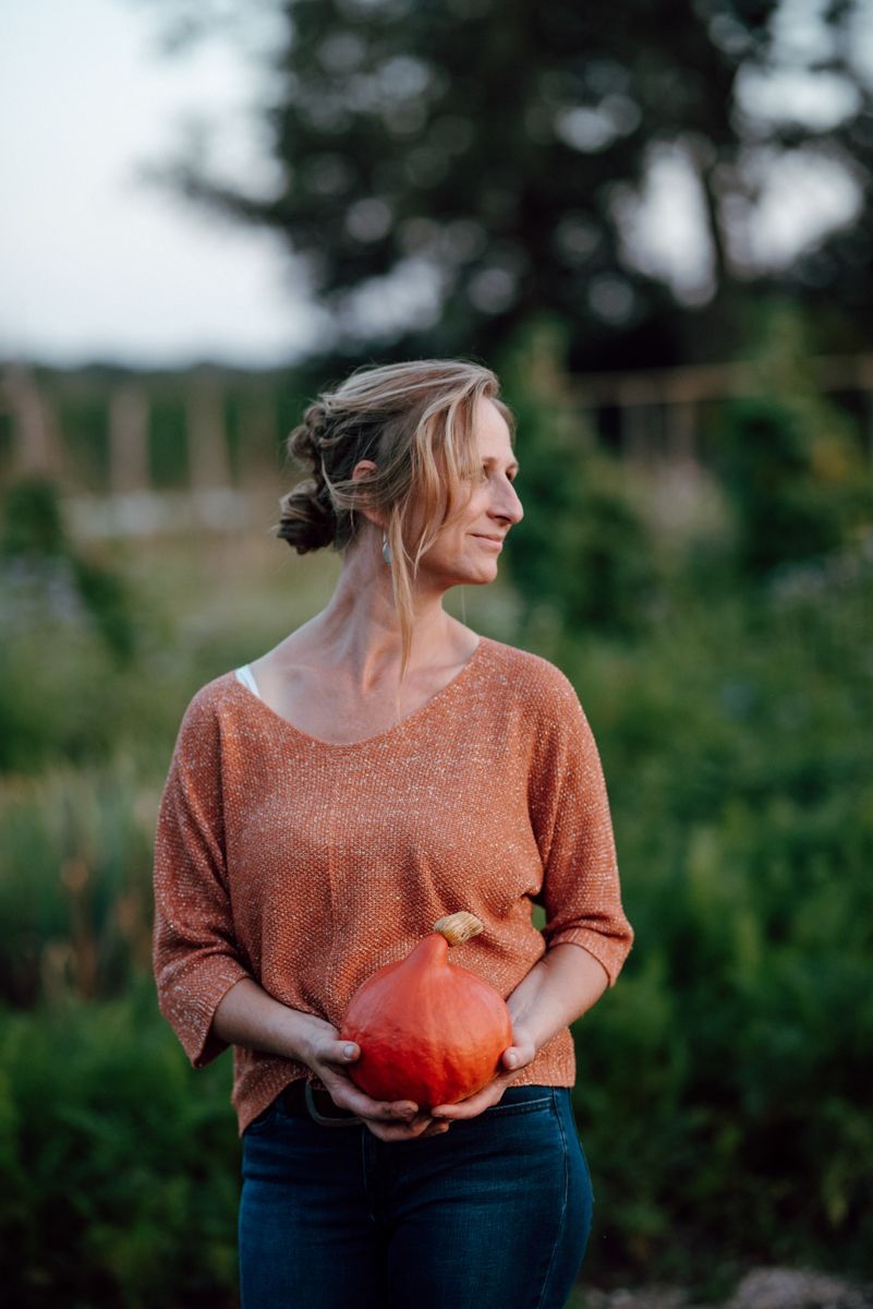 Zelfoogsttuin fotografie in de Struintuin