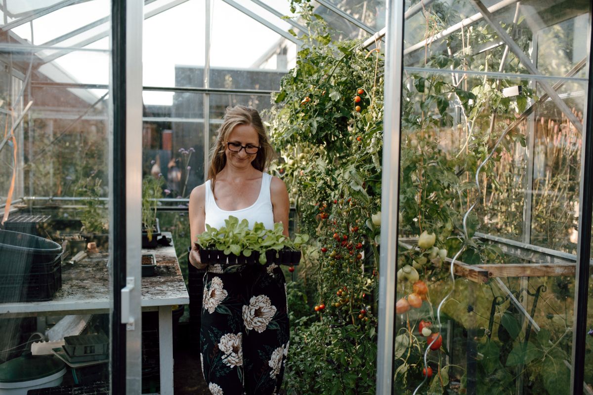 Zelfoogsttuin fotografie in de Struintuin