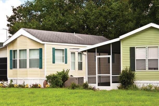 beautiful manufactured home has mobile home insurance