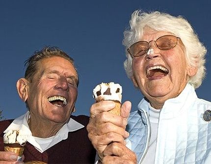 Couple Eating Ice Cream — Alice Springs in Tunga Court, Alice Springs, NT