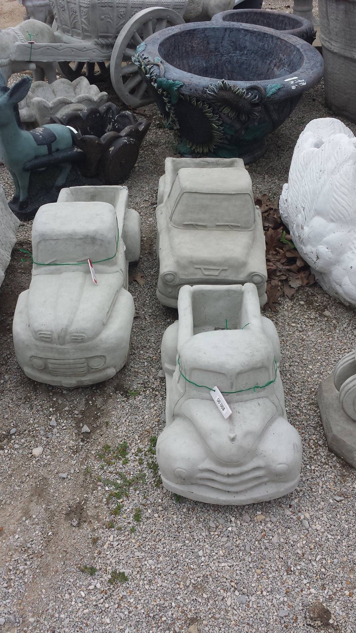 Car Planter — St Louis, MO — St Louis Ornamental Stone