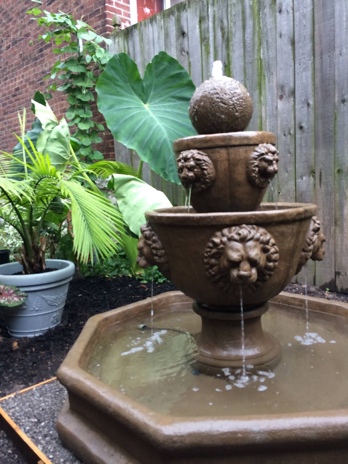 Working Fountain — St Louis, MO — St Louis Ornamental Stone
