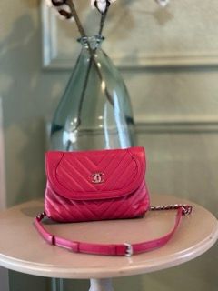 Chanel Chevron Quilted Waist/Belt Bag