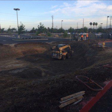 SCU grading retention basin - General Contractor in San Clemente, CA