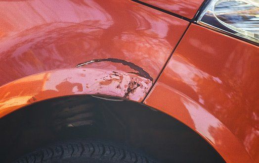 Car with Paint Damage — Owensboro, KY — Cambron Body Shop