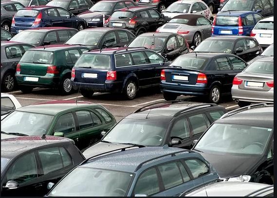 A Lot Of Cars Are Parked In A Parking Lot — On Guard Security & Communications In Wallsend, NSW