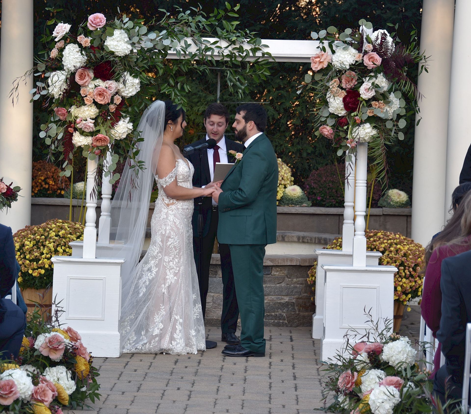 Wedding Ceremony  at Birch Wood Vineyards, Derry, NH