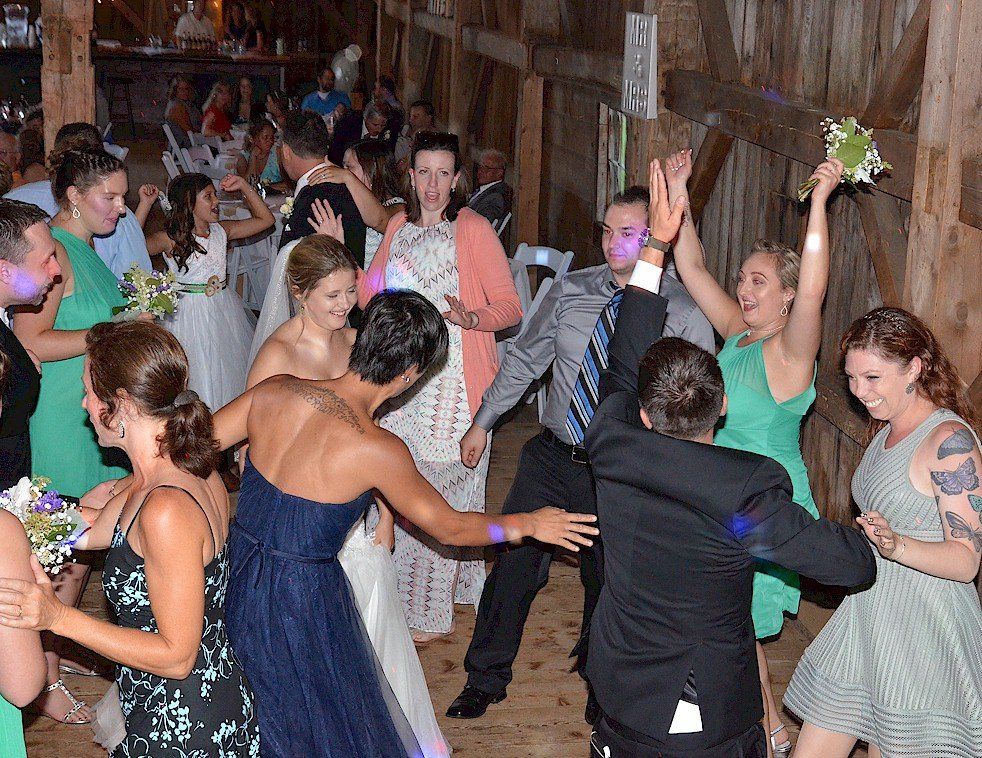 VT wedding DJ Dancing at Colonel Williams Inn, Marlboro, Vermont