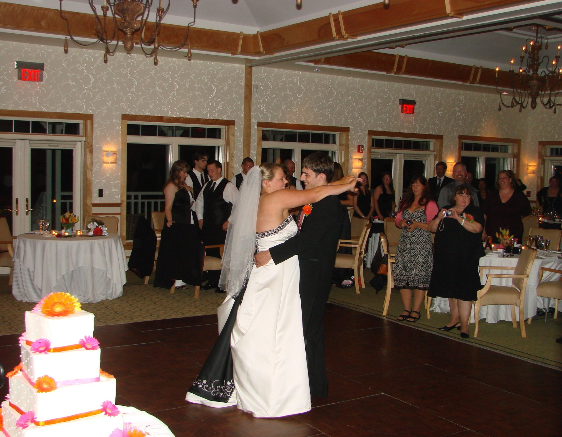 bride and groom first dance DJ at Wequassett Resort, Chatham, Massachusetts, Cape Cod