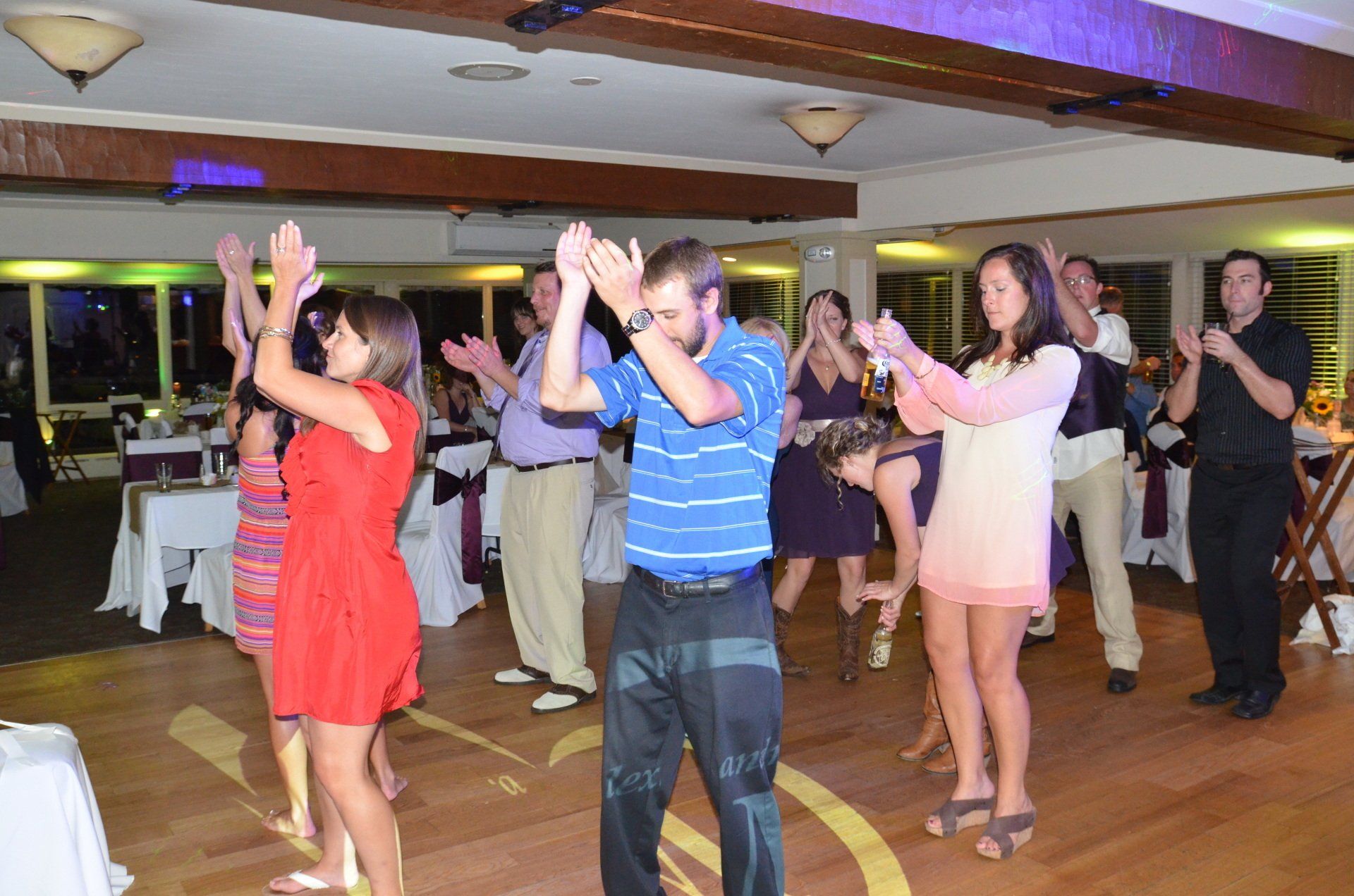 nh wedding DJs dance at Steele Hill Resort, Sanbornton, New Hampshire