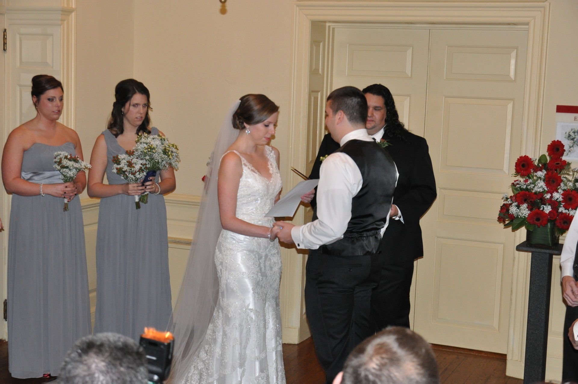 wedding ceremony, exeter inn, exeter, New Hampshire