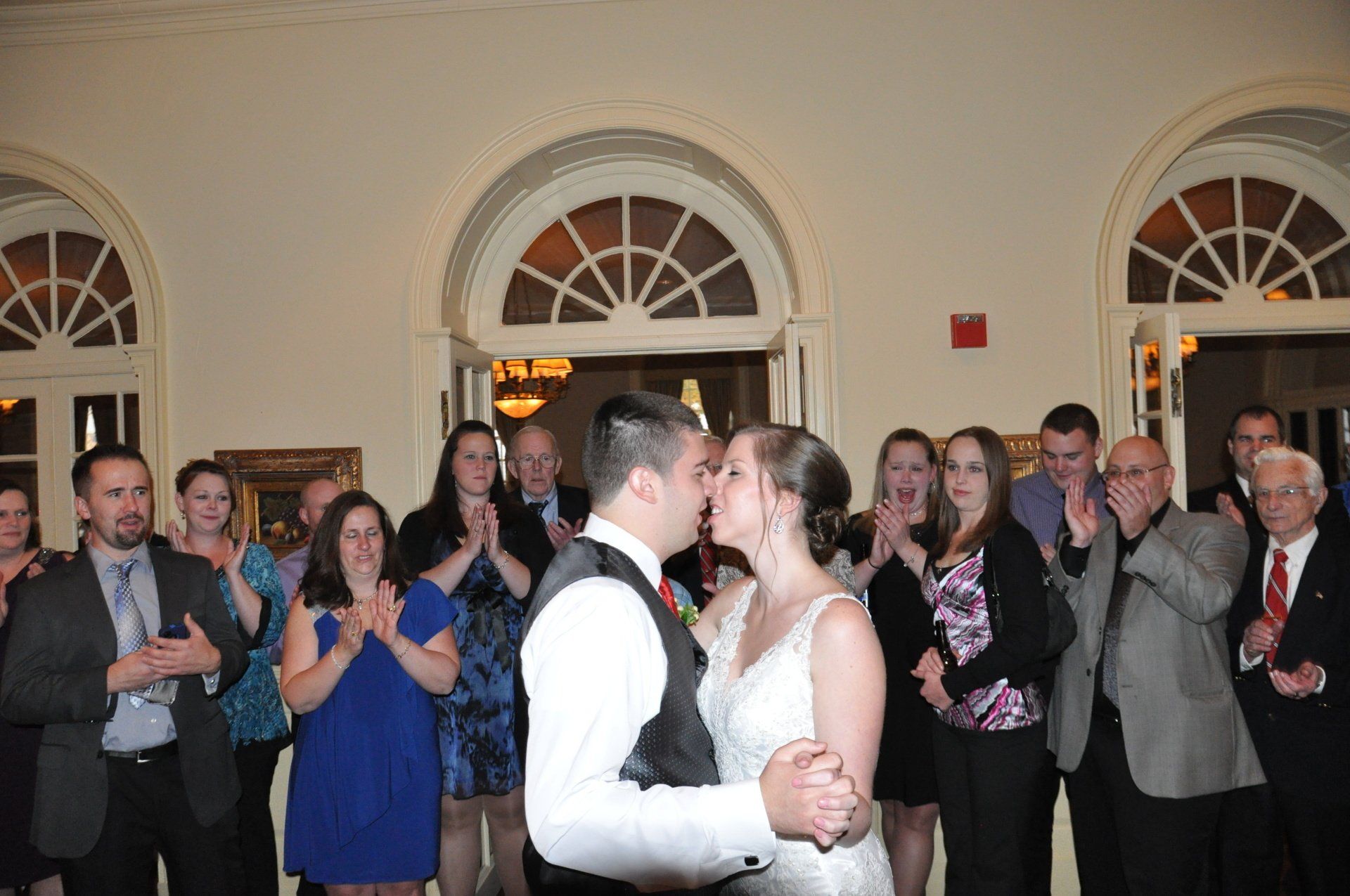 bride and groom dance, exeter inn, exeter, New Hampshire