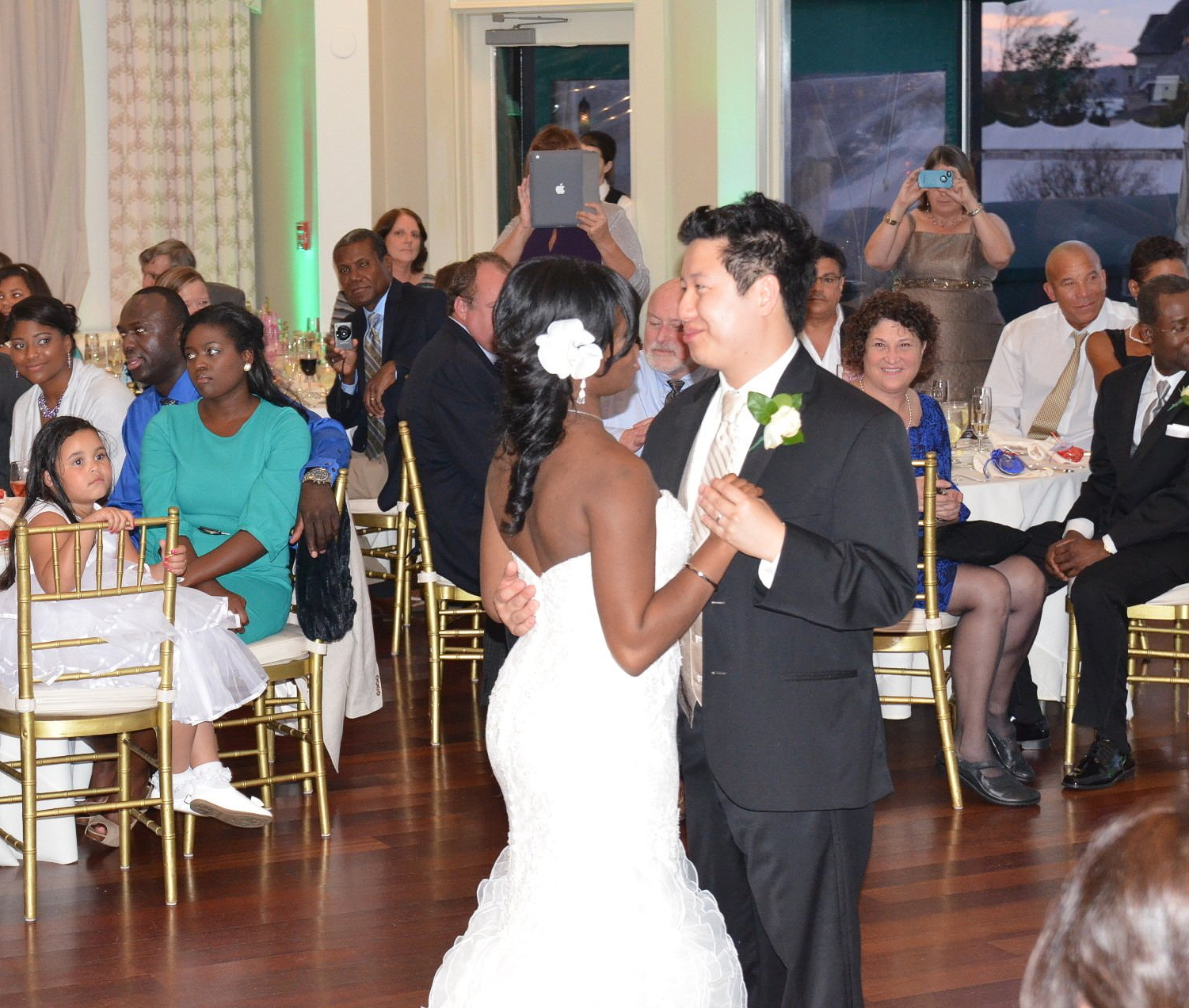 bride and groom first dance DJ at Ocean Cliff, Newport, Rhode Island