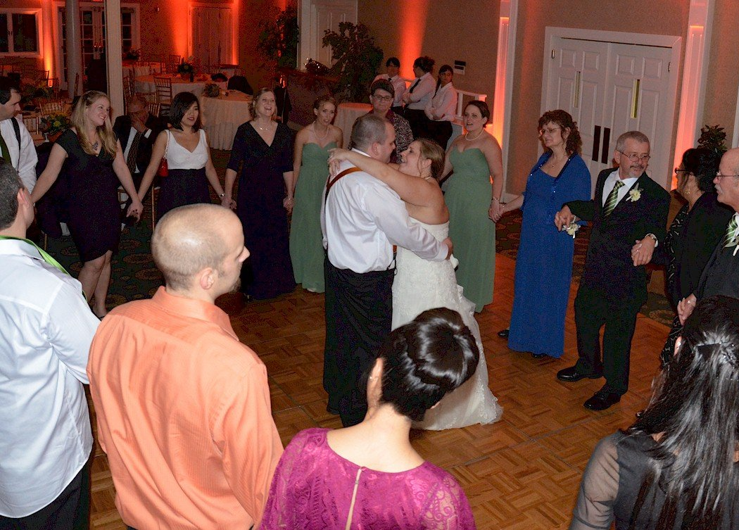 NH wedding DJ dance floor Abenaqui Country Club, Rye, NH