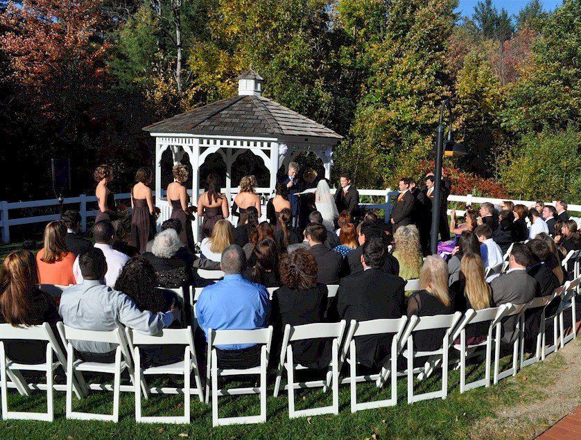 wedding ceremony at Attitash Grand Summit Hotel, Bartlett, NH