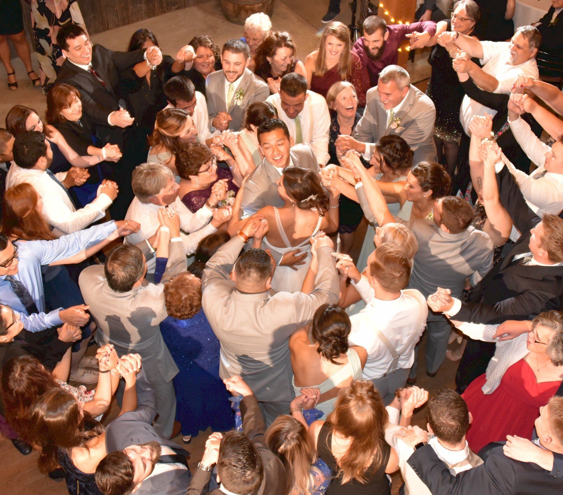 New Hampshire wedding dj dancing Bellevue Barn, Jefferson, NH