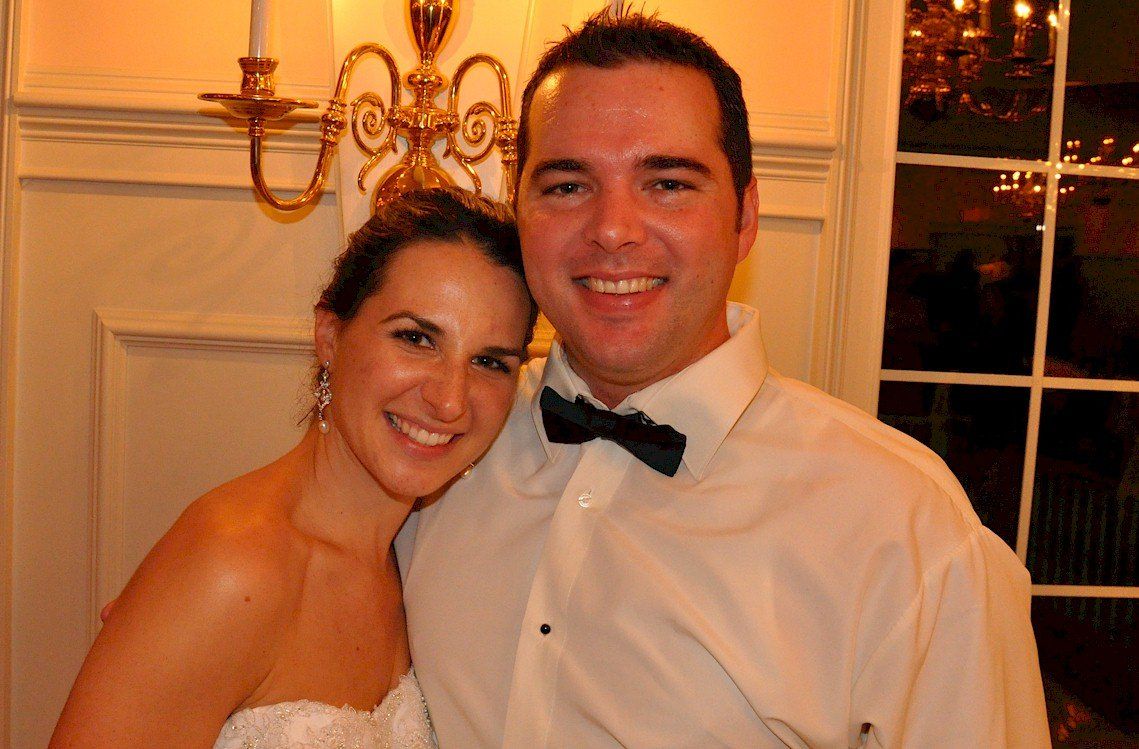 wedding bride and groom at DiBurro's Function Facility, Haverhill, Massachusetts