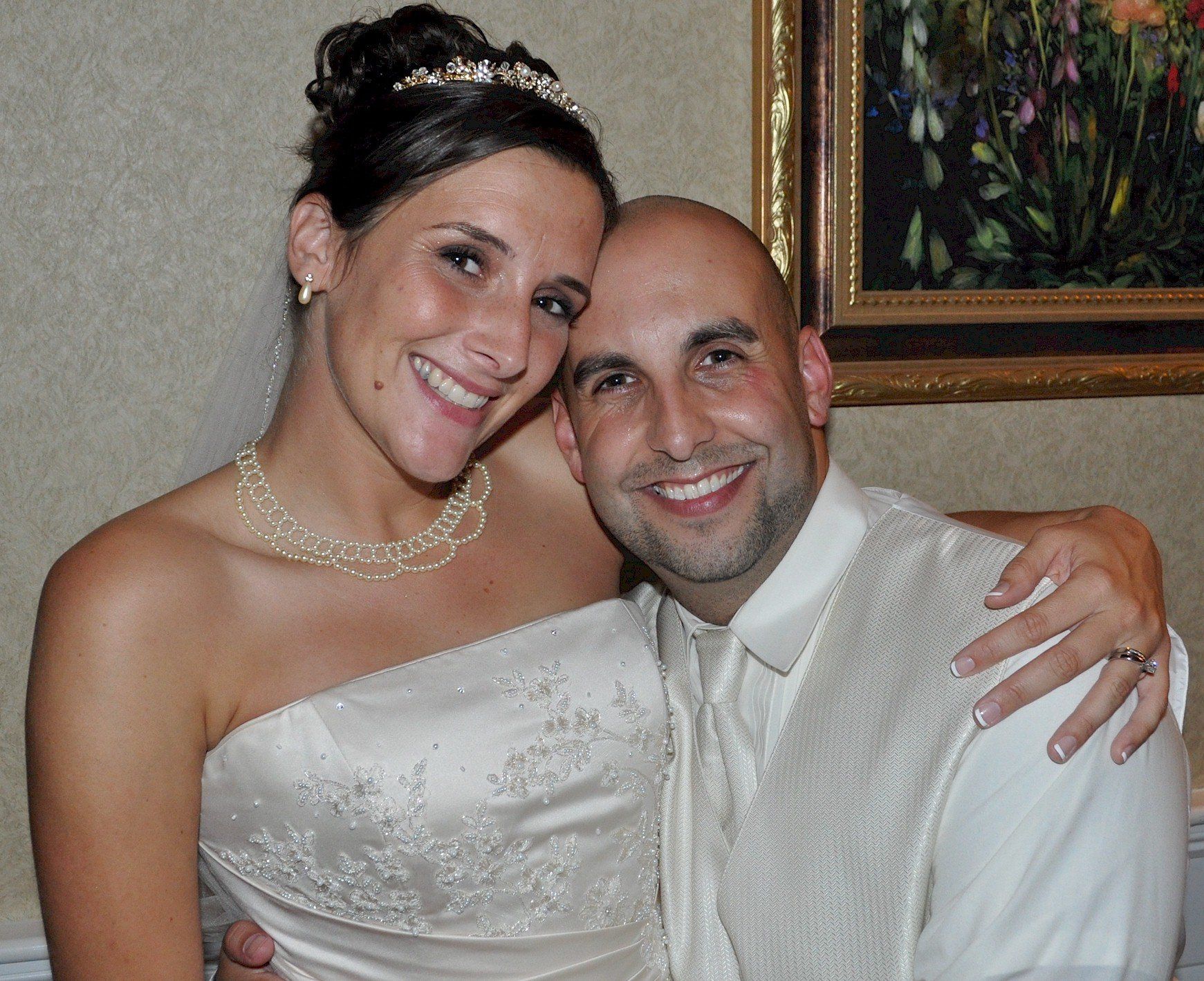 wedding DJ bride and groom at Hillview Country Club, North Reading, Massachusetts