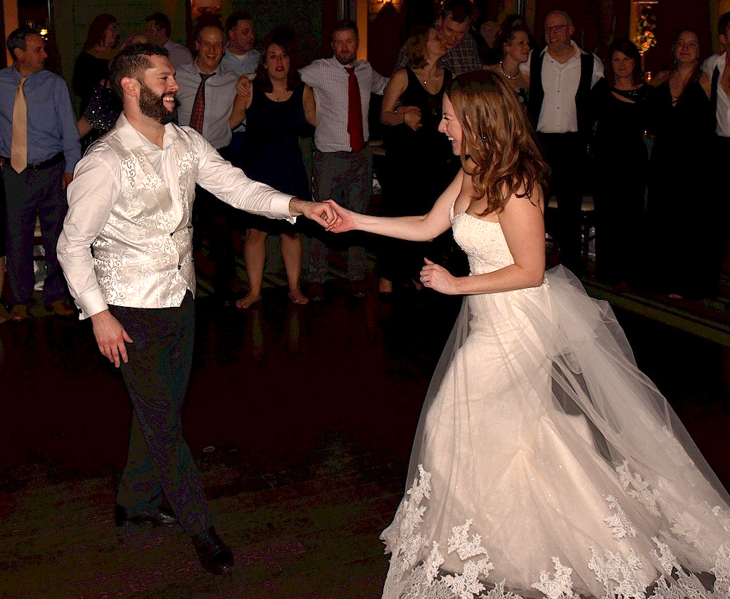 wedding DJ dance floor LaBelle Winery, Amherst, New Hampshire