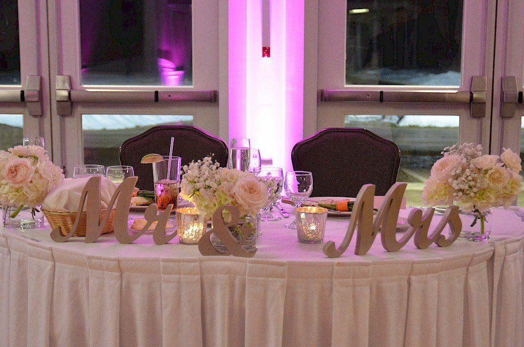 wedding ceremony Manchester Country Club, Bedford, New Hampshire