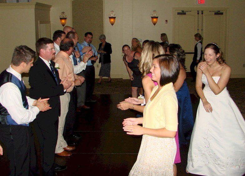 bride and groom dance Maine wedding DJ at Meeting House at the Union Bluff Hotel, York Beach
