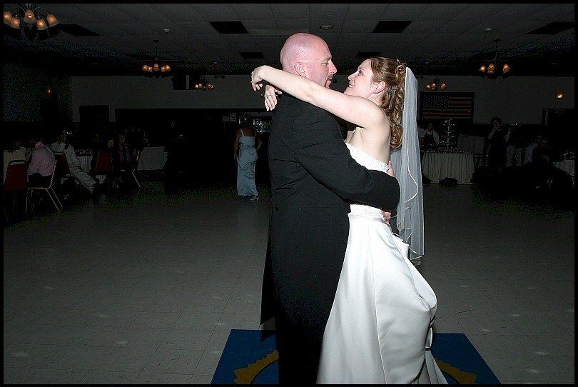 newlyweds DJ dance at Martel Roberge Function Center, Rollinsford, New Hampshire