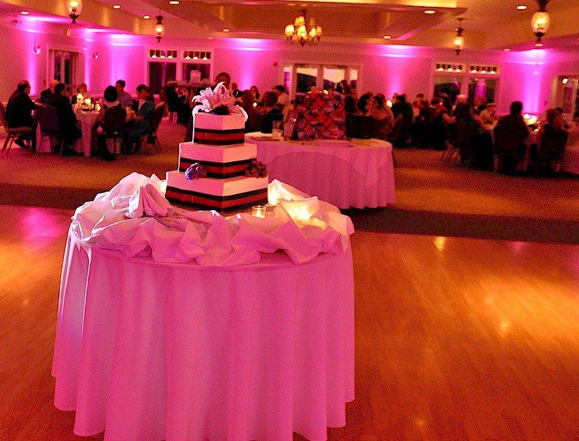 bride and groom first dance at The Oaks Golf Links, Somersworth, NH