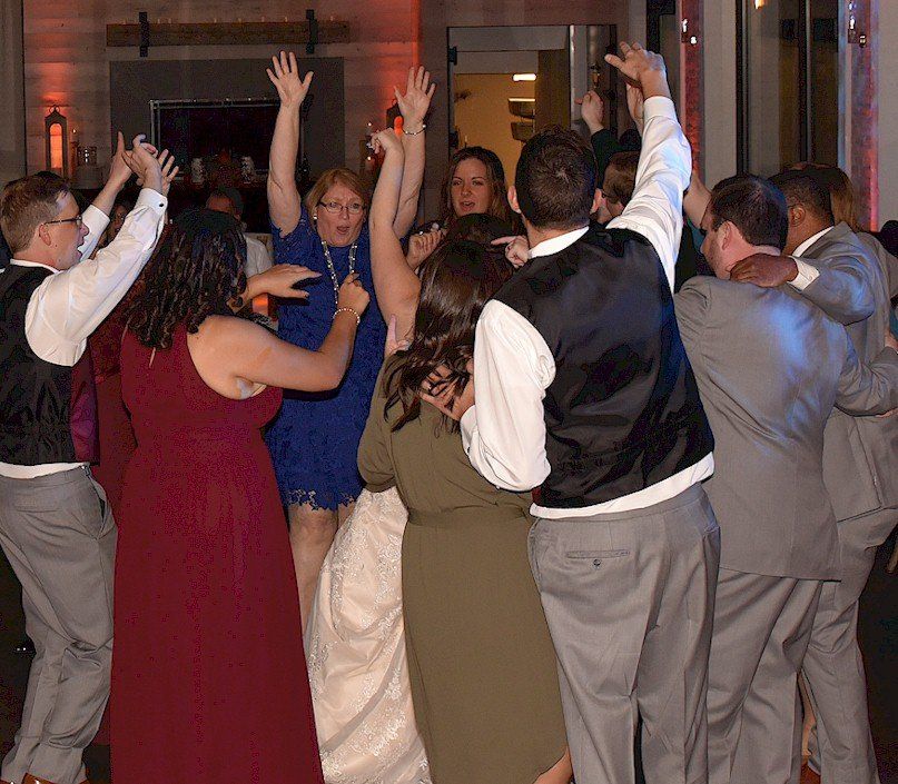 MA wedding DJ guests dancing at The Oceanview, Nahant, Massachusetts