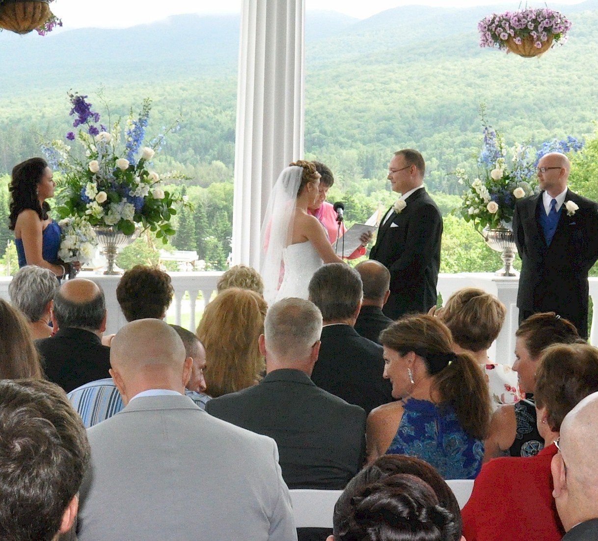 wedding ceremony Omni Mount Washington Bretton Woods New Hampshire
