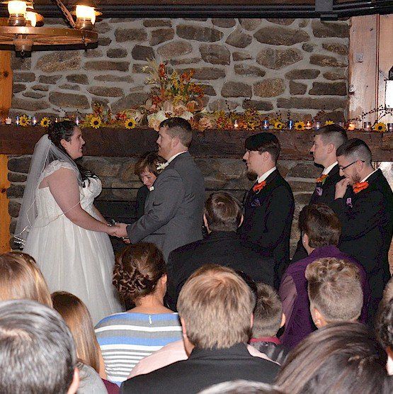 wedding ceremony pat's peak henniker New Hampshire