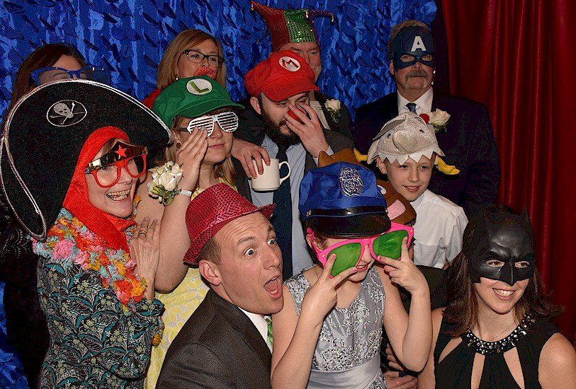 wedding photo booth rentals in New Hampshire at The Puritan Backroom, Manchester, NH