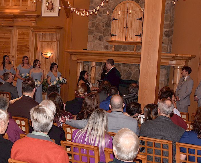 wedding ceremony, maine wedding DJs, Red Barn at Outlook Farm, South Berwick