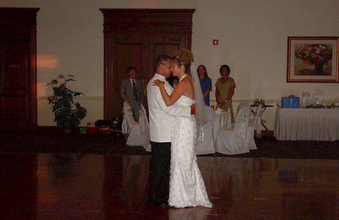 wedding ceremony at Skymeadow Country Club, Nashua, New Hampshire