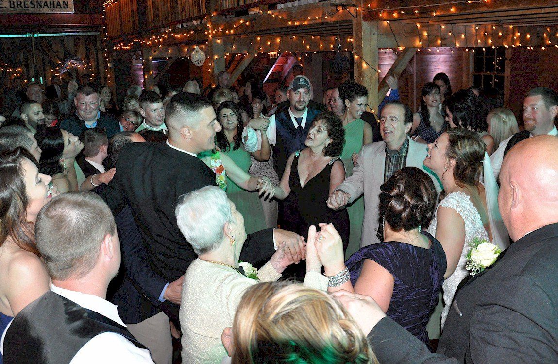 MA wedding DJ dance at Smith Barn At Brooksby Farm, Peabody, Massachusetts