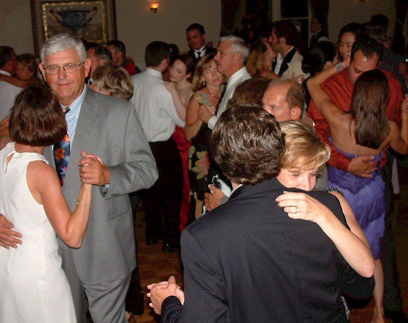 Wedding Party Dance MA wedding DJ dance at Waverly Oaks Golf Club, Plymouth, MA
